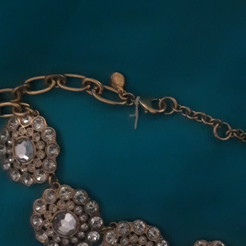 J Crew Rhinestone Statement Necklace - Picture 5 of 5